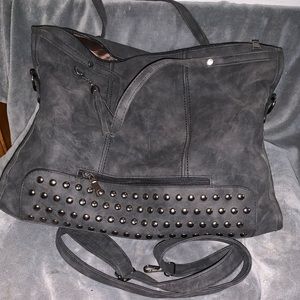 Dark gray purse